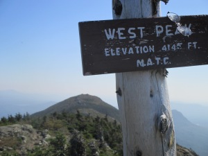 West Peak, looking back toward Avery.