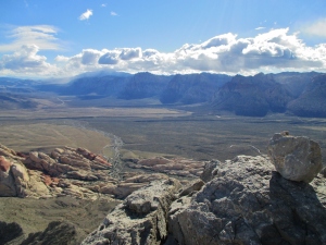 Summit view looking south across Red Rock Canyon