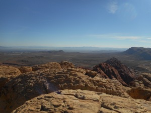 View from the top of Calico Tank Peak